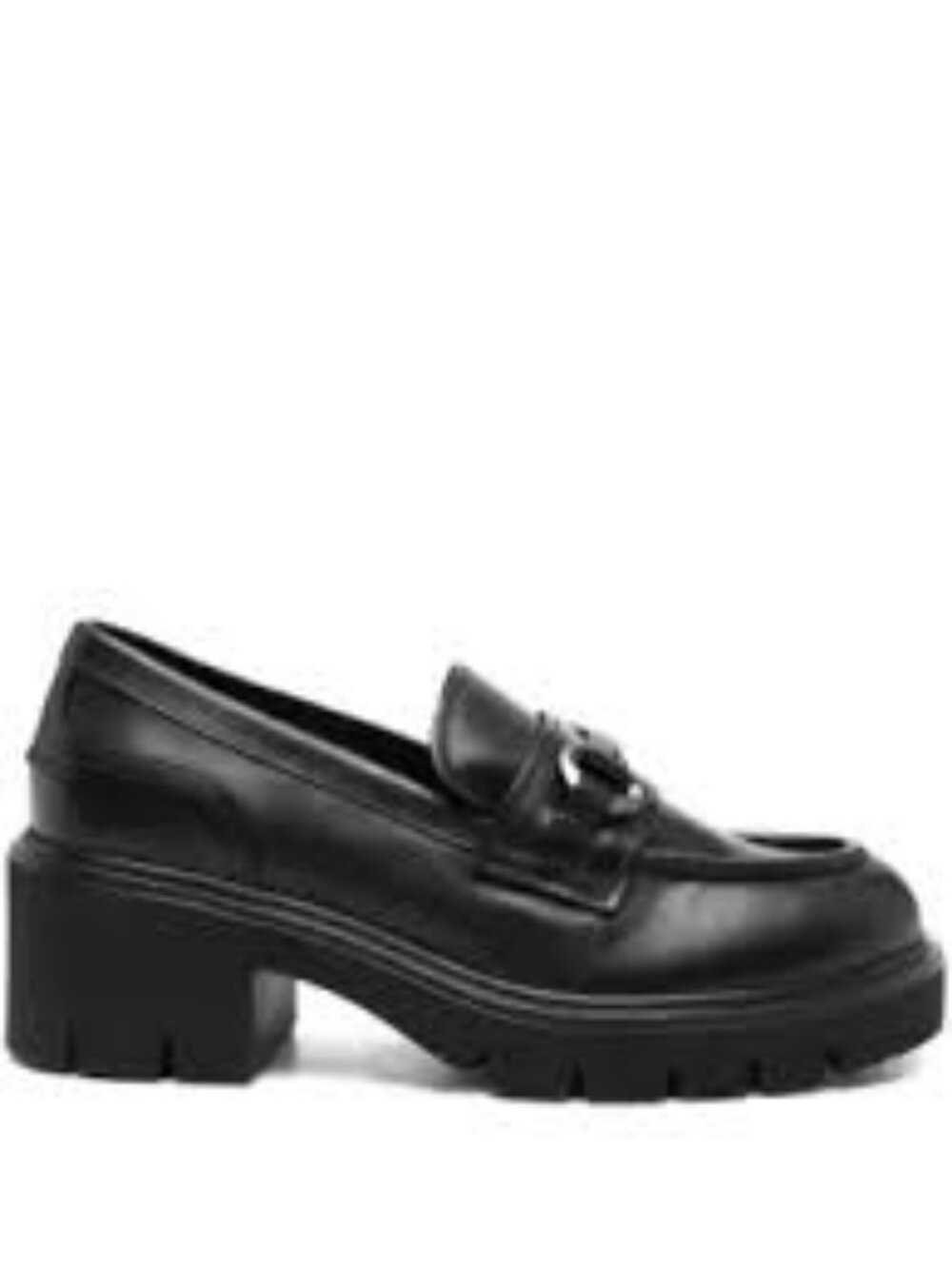 Nero Giardini  Women's Mocassini College Loafer, Nero Black  Size 35 (US 4.5-5)